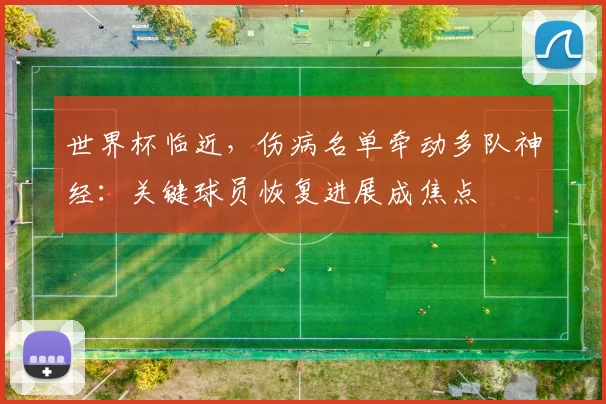 世界杯临近，伤病名单牵动多队神经：关键球员恢复进展成焦点